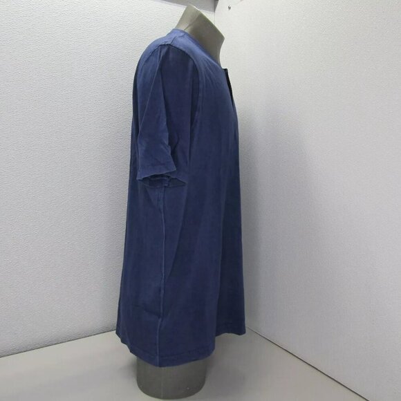 NEW POLO RALPH LAUREN Polo Shirt Navy Distress Worn Out Short Sleeve Size XL - Picture 8 of 12